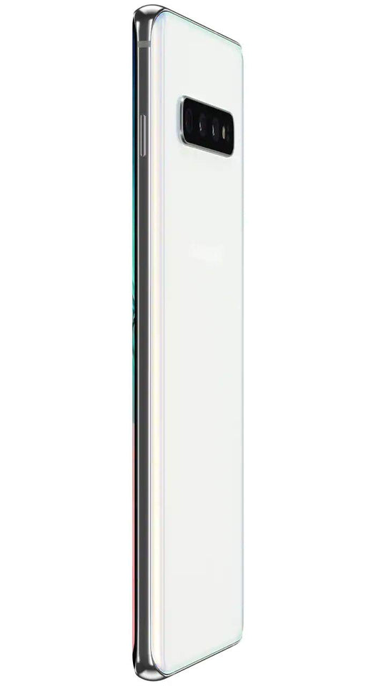 Samsung Galaxy S10+ Plus 128GB+8GB RAM SM-G975 6.4" Dual Sim LTE Libre de Fabrica (Version Internacional) Blanco