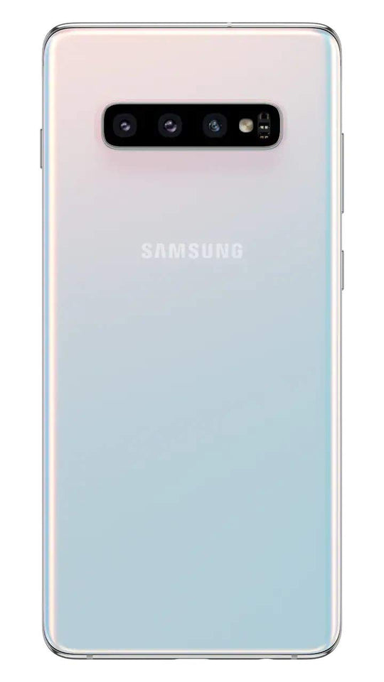 Samsung Galaxy S10+ Plus 128GB+8GB RAM SM-G975 6.4" Dual Sim LTE Libre de Fabrica (Version Internacional) Blanco