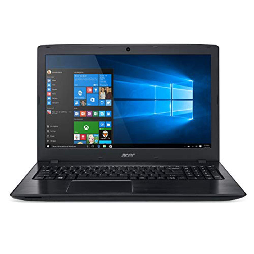 Laptop Acer Aspire E 15, 15.6" Full HD, Procesador Intel Core i3-8130U 8a gen, 6 GB de Memoria RAM, Disco Duro de 1TB HDD, 8X DVD, E5-576-392H, Negro obsidiana, Teclado en Inglés