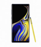 Samsung Galaxy Note 9 Dual Sim 128GB/6GB Ram Pantalla 6.4" Camara Dual 12MP+12MP Libre de Fabrica Version Internacional, Azul