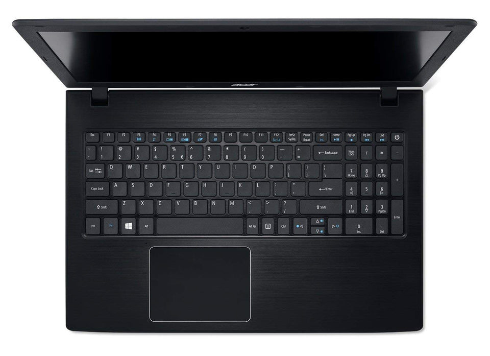 Laptop Acer Aspire E 15, 15.6" Full HD, Procesador Intel Core i3-8130U 8a gen, 6 GB de Memoria RAM, Disco Duro de 1TB HDD, 8X DVD, E5-576-392H, Negro obsidiana, Teclado en Inglés