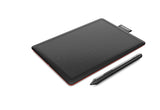Wacom One by Small - Tableta gráfica (Alámbrico, 2540 lpi, 152 x 95 mm, USB, Pluma, 133 Puntos por Segundo)