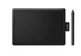 Wacom One by Small - Tableta gráfica (Alámbrico, 2540 lpi, 152 x 95 mm, USB, Pluma, 133 Puntos por Segundo)