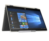 HP 14-cd0001la Laptop 14" HD Táctil, Intel Pentium Gold 2.3GHz, 4GB RAM, 500GB HDD, Gráficos Intel HD 610, carcasa dorada y base negra, Windows 10