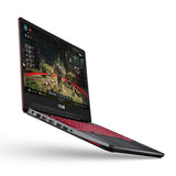 Asus TUF computadora portátil para Juegos, 15.6 Pulgadas, Nivel IPS Full HD, procesador AMD Ryzen 5 3550H, AMD Radeon RX 560X, 8 GB DDR4, 256 GB PCIe NVMe SSD, Gigabit WiFi, Windows 10 – FX505DY-ES51