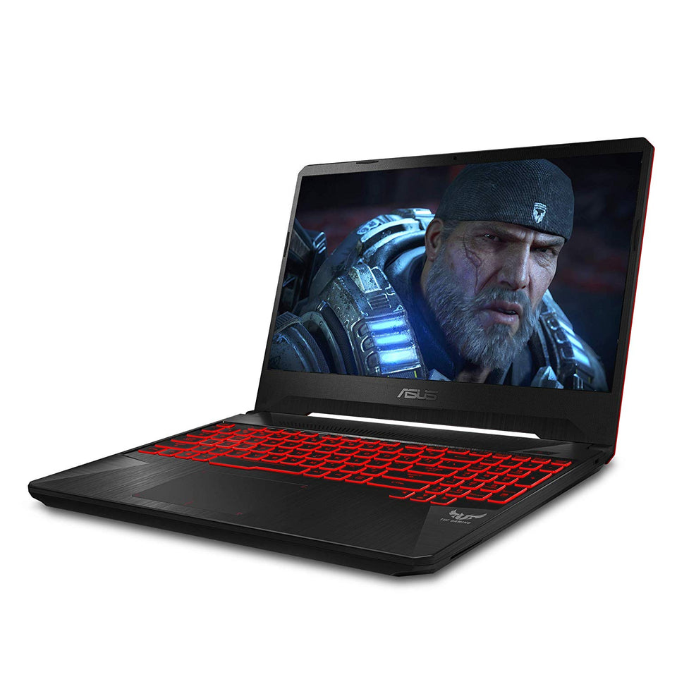 Asus TUF computadora portátil para Juegos, 15.6 Pulgadas, Nivel IPS Full HD, procesador AMD Ryzen 5 3550H, AMD Radeon RX 560X, 8 GB DDR4, 256 GB PCIe NVMe SSD, Gigabit WiFi, Windows 10 – FX505DY-ES51