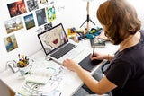 Wacom One by Small - Tableta gráfica (Alámbrico, 2540 lpi, 152 x 95 mm, USB, Pluma, 133 Puntos por Segundo)